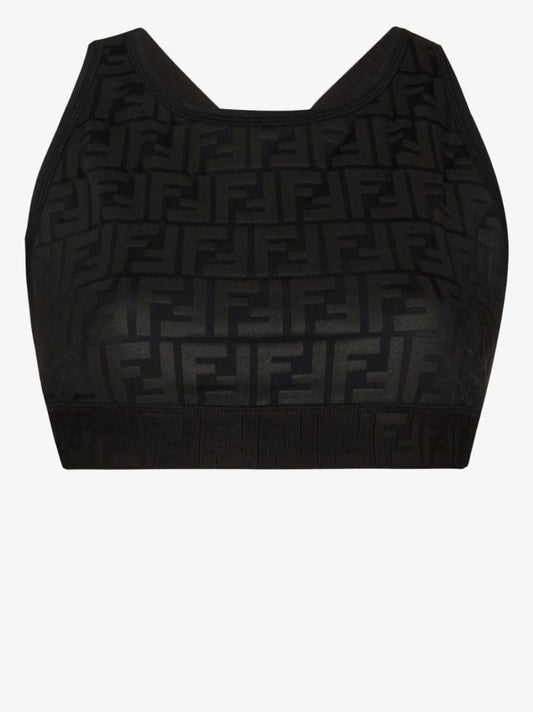 Fendirama Ff Motif Sports Bra