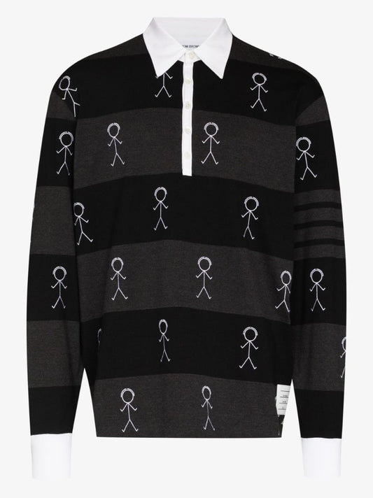 Mr. Thom Icon Striped Polo Shirt