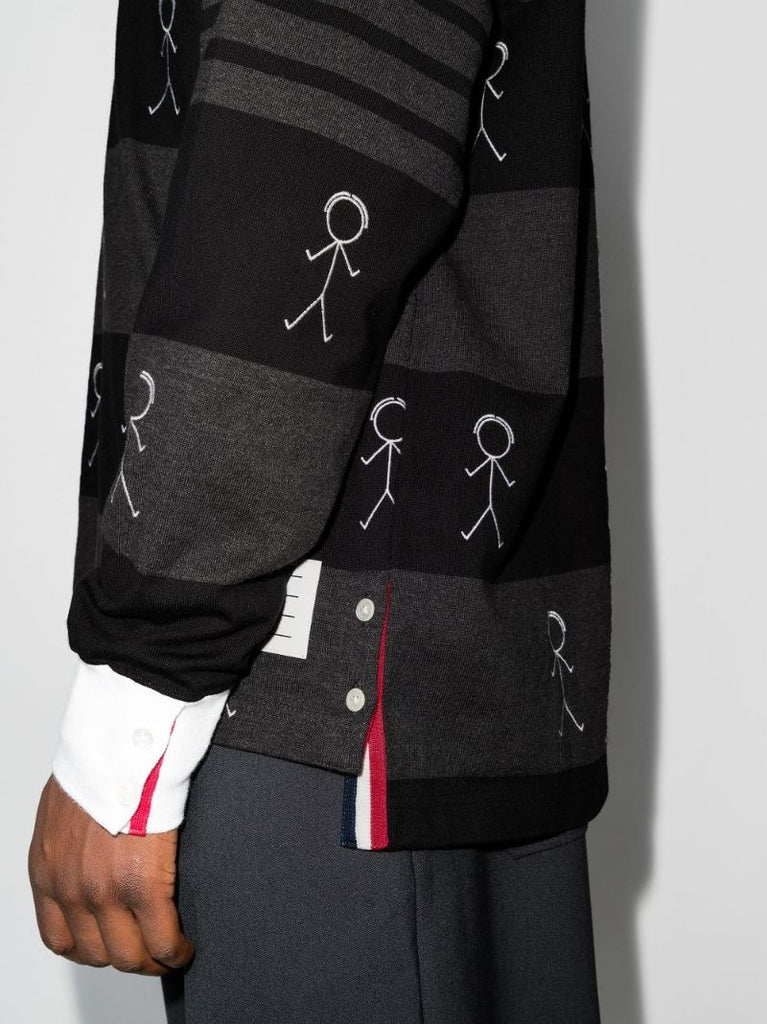 Mr. Thom Icon Striped Polo Shirt