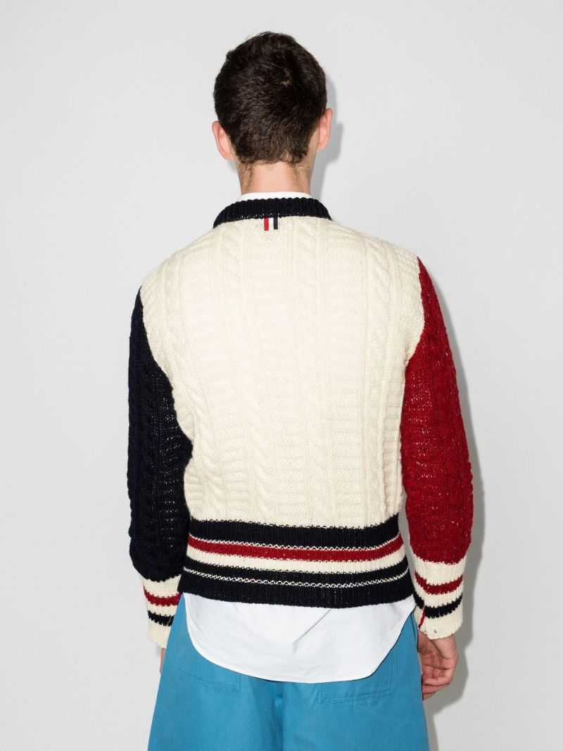 Fun Mix Cable Knit Sweater
