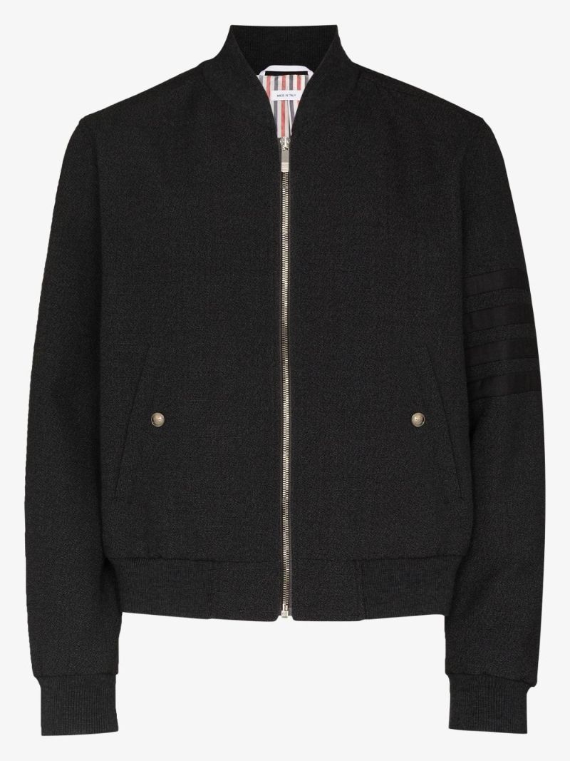 Thornproof Wool Bomber Jacket