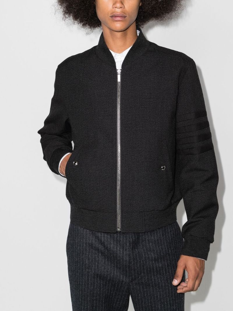 Thornproof Wool Bomber Jacket