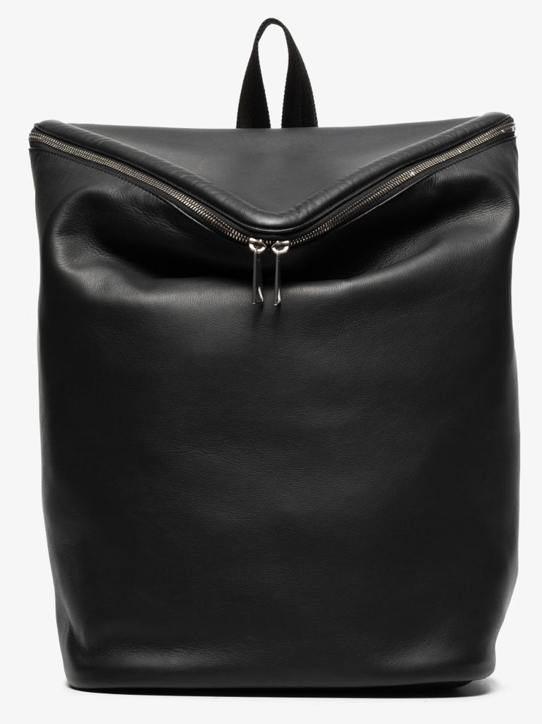 Black Beak Leather Backpack
