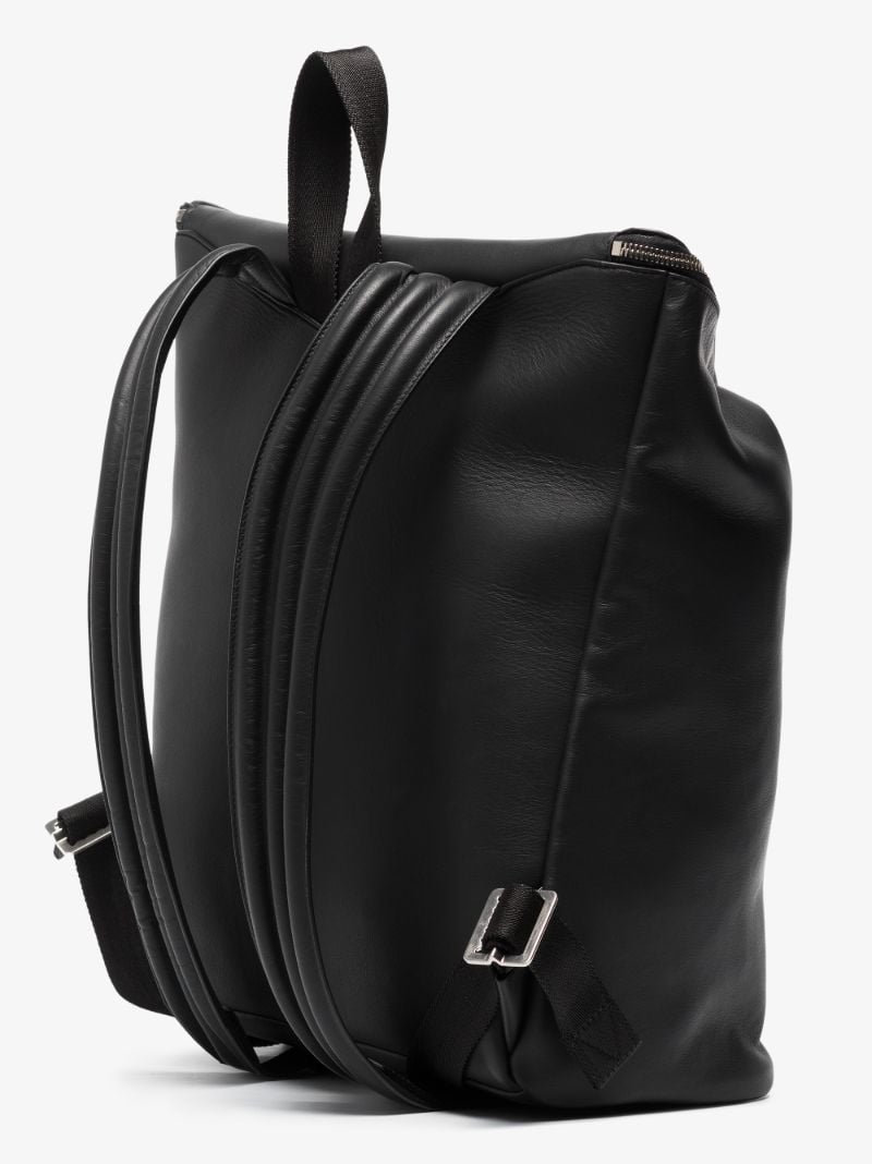 Black Beak Leather Backpack