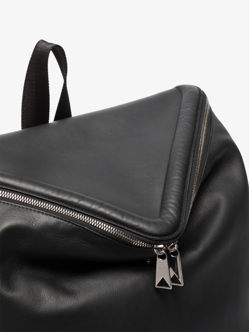 Black Beak Leather Backpack