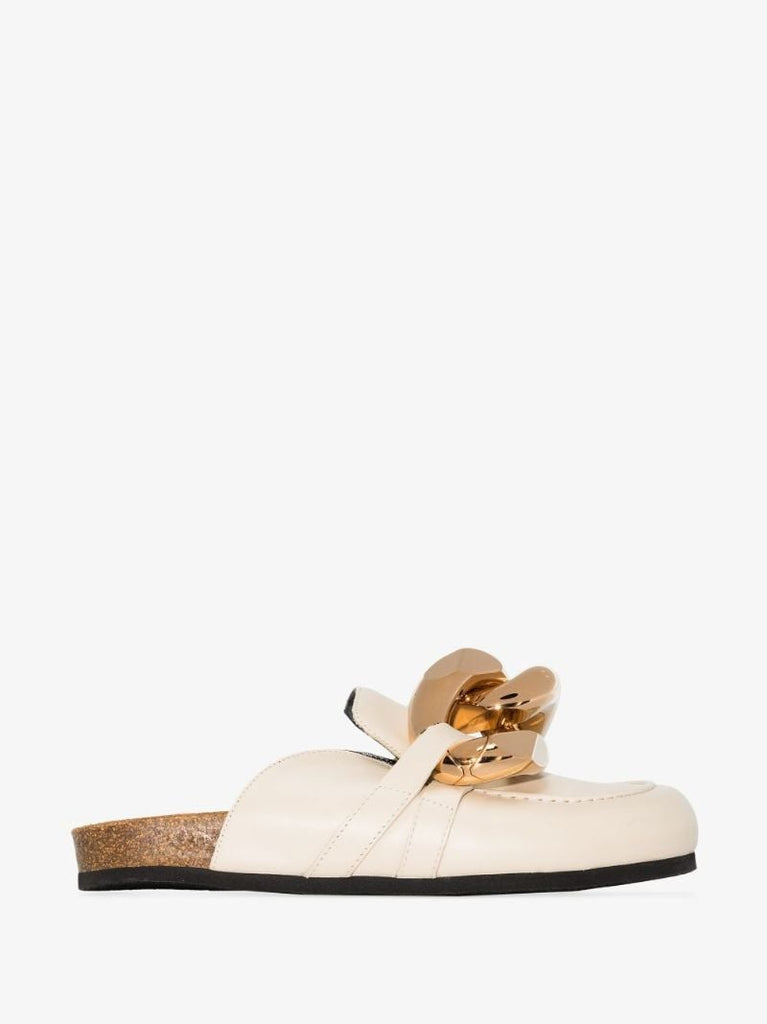 Chain Loafer Mules