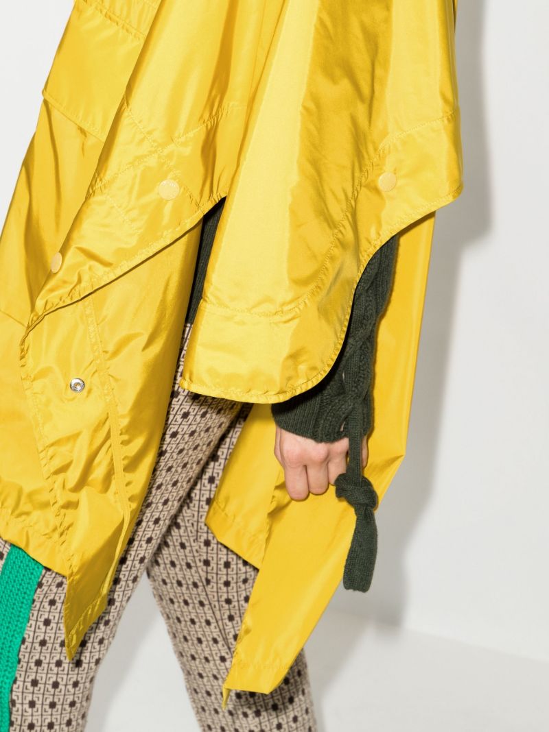 High-low Rain Coat
