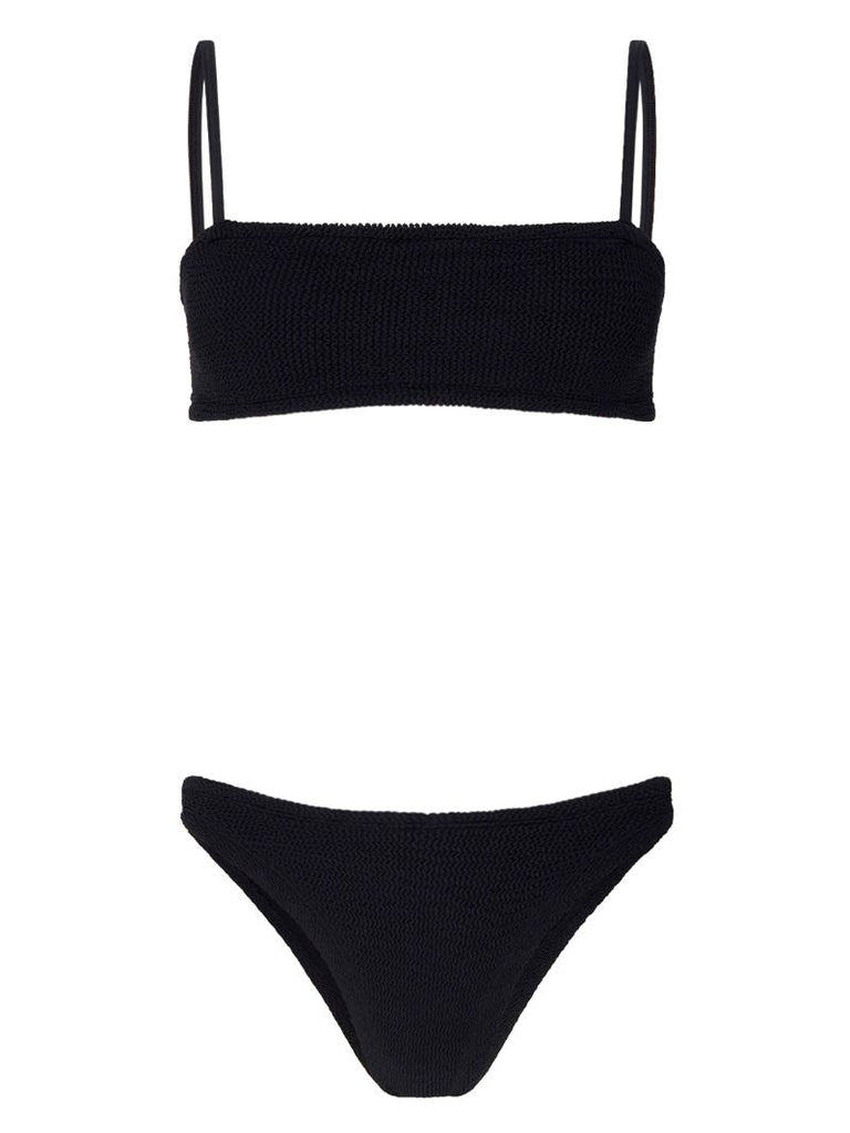 Black Gigi Crinkled Bikini