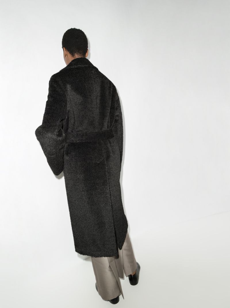 Cayla Textured Wool Coat