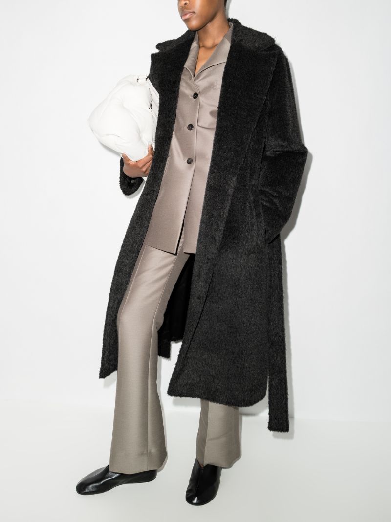 Cayla Textured Wool Coat