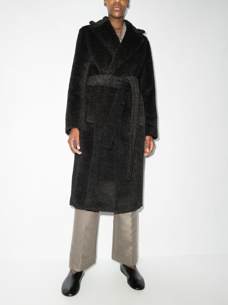 Cayla Textured Wool Coat