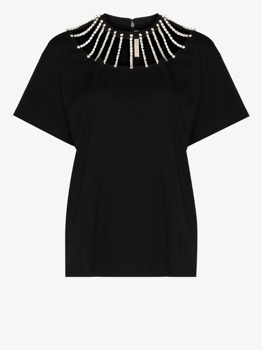 Cutout Crystal T-shirt