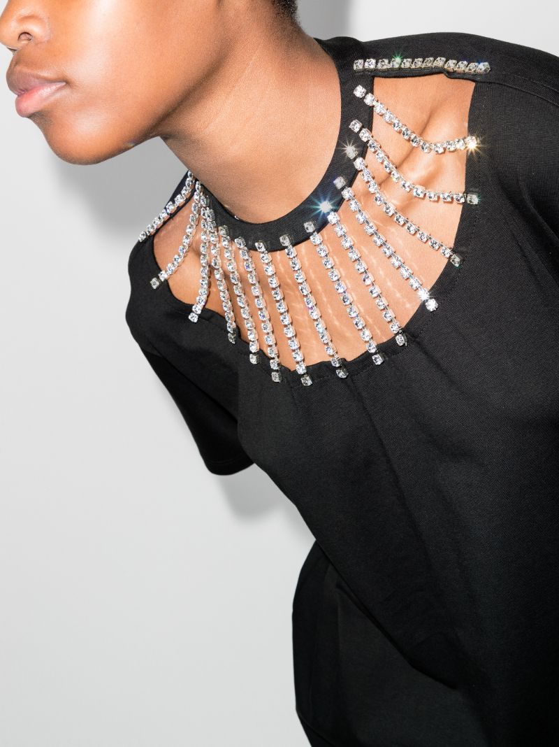 Cutout Crystal T-shirt