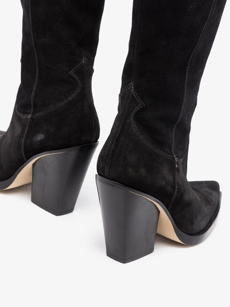 Black Vegas 100 Suede Boots