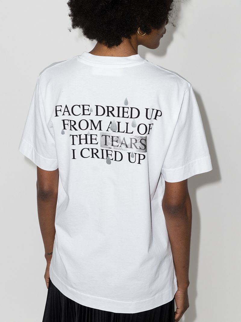 Dried Tears Print T-shirt