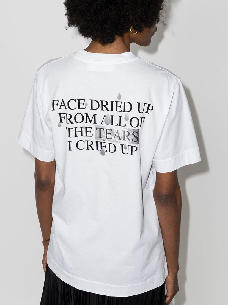 Dried Tears Print T-shirt