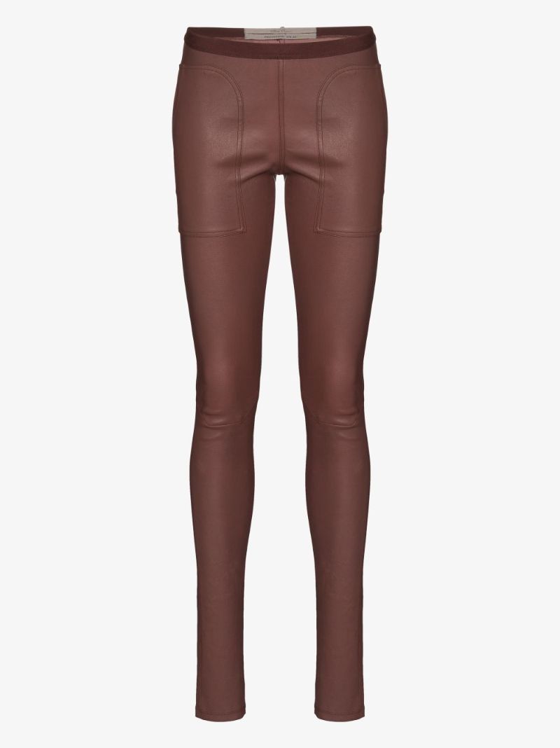 Skinny Leather Trousers