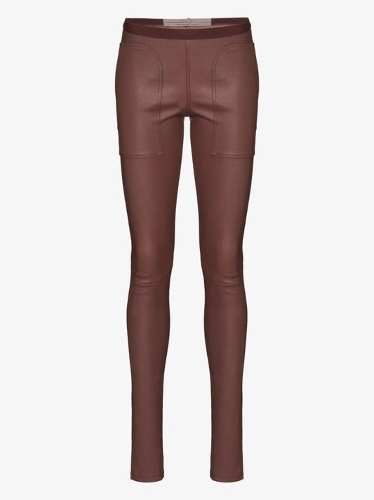 Skinny Leather Trousers