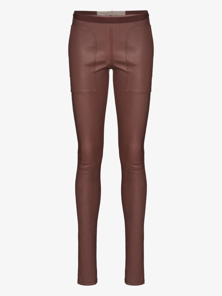 Skinny Leather Trousers