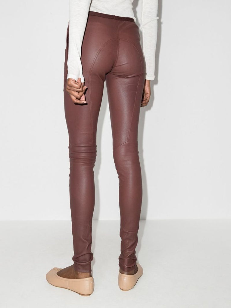Skinny Leather Trousers