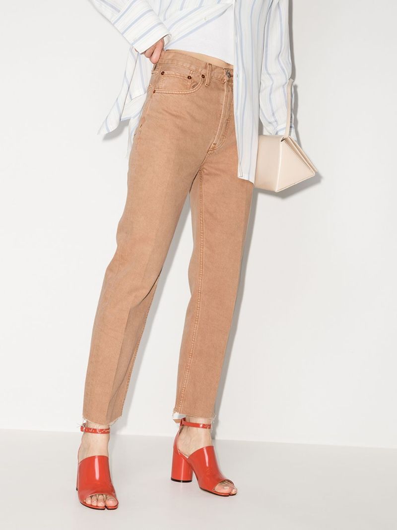 70s Stove Pipe Straight-leg Jeans