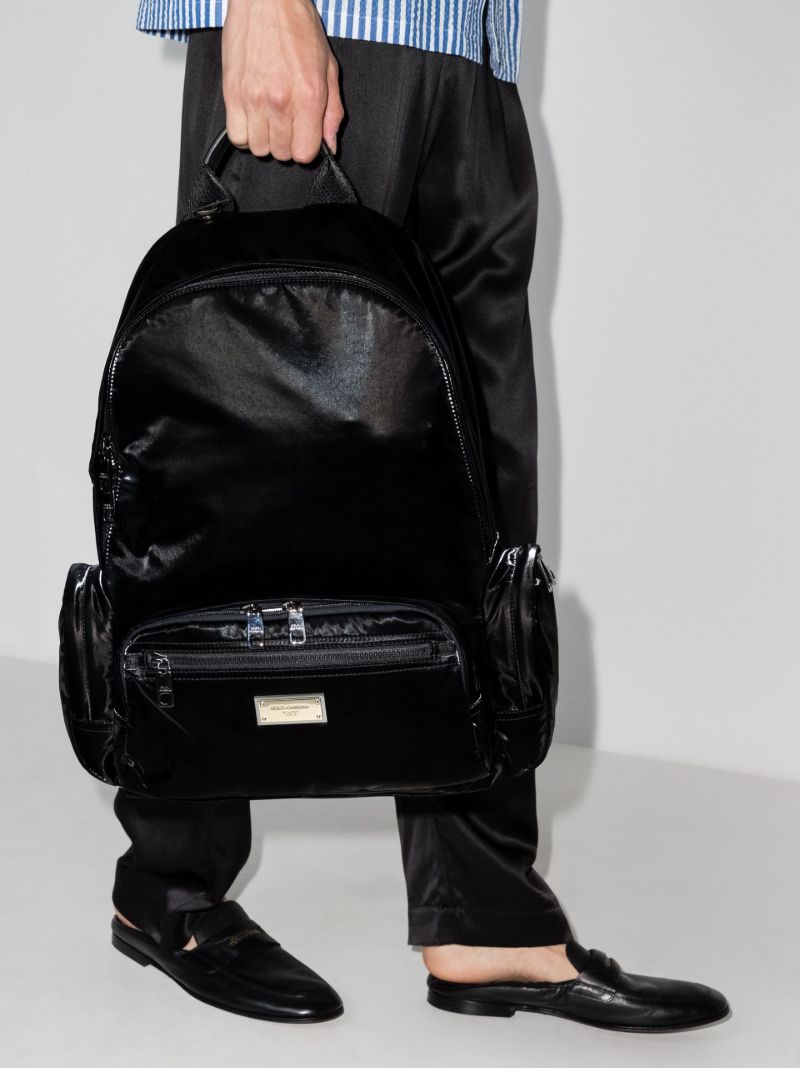 Black Nero Sicilia Dna Backpack