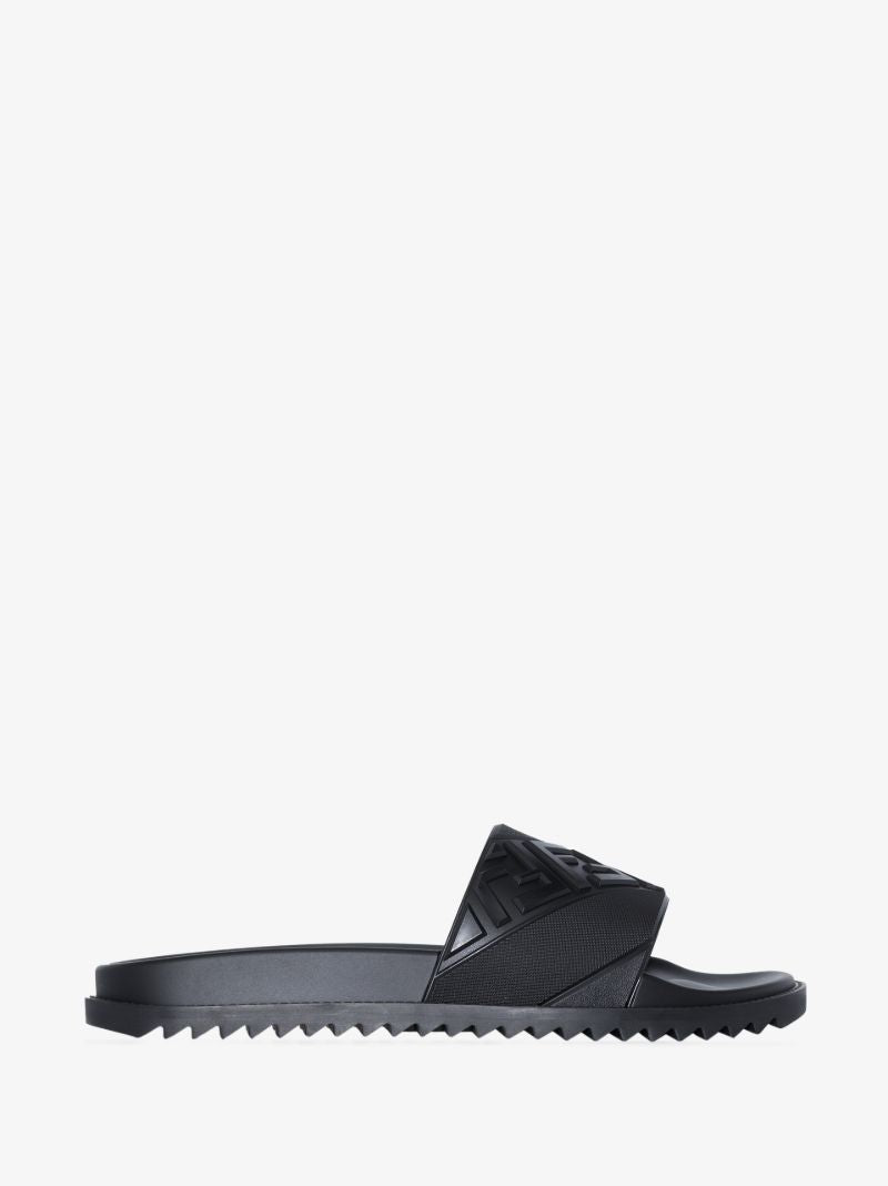Black Ff Logo Pool Slides