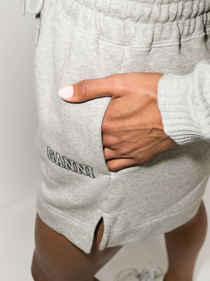 Grey Organic Cotton Shorts