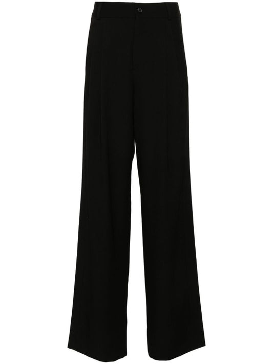 Black Wide-leg Trousers