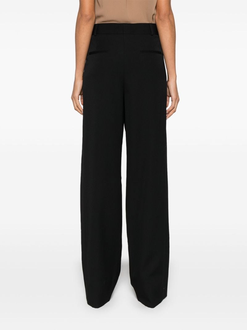 Black Wide-leg Trousers