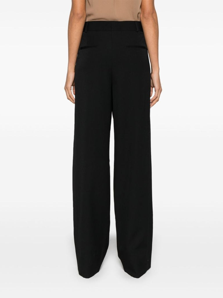 Black Wide-leg Trousers