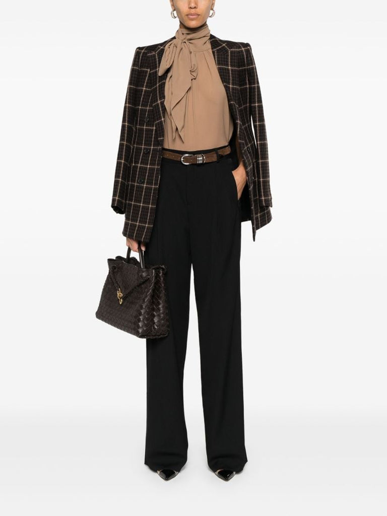 Black Wide-leg Trousers