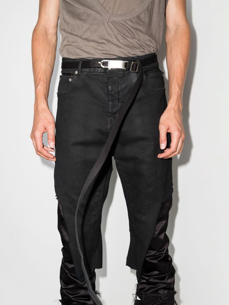 Black Disco Cotton Webbing Belt