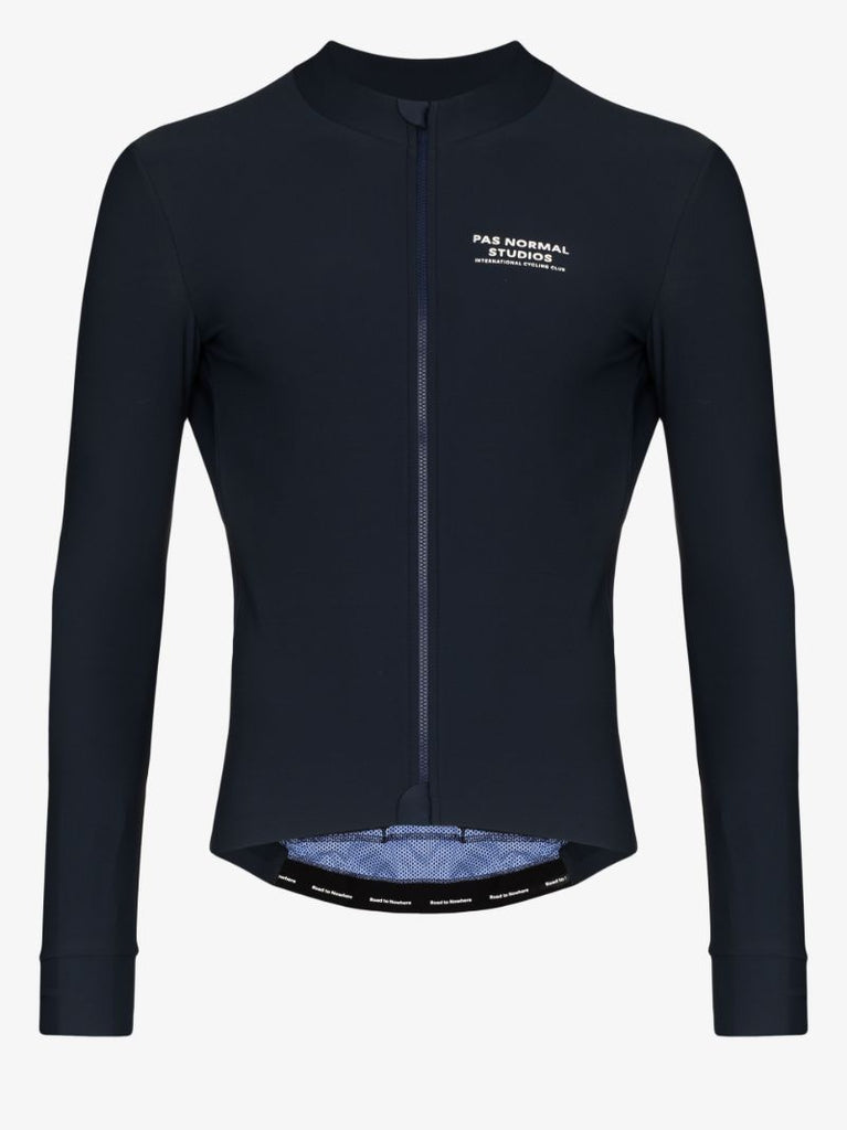Blue Mechanism Cycling Jersey Top