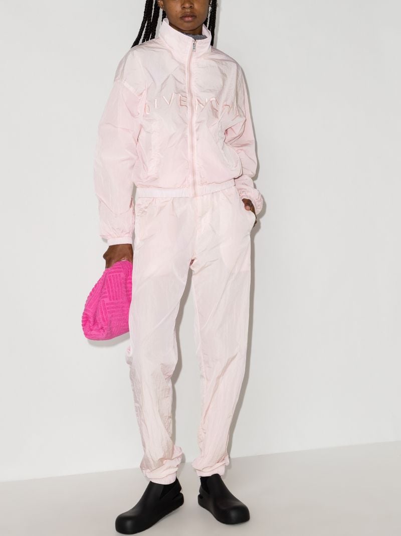 Logo Embroidered Shell Track Pants