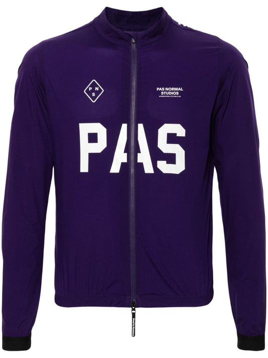 Purple Stow Away Cycling Jacket