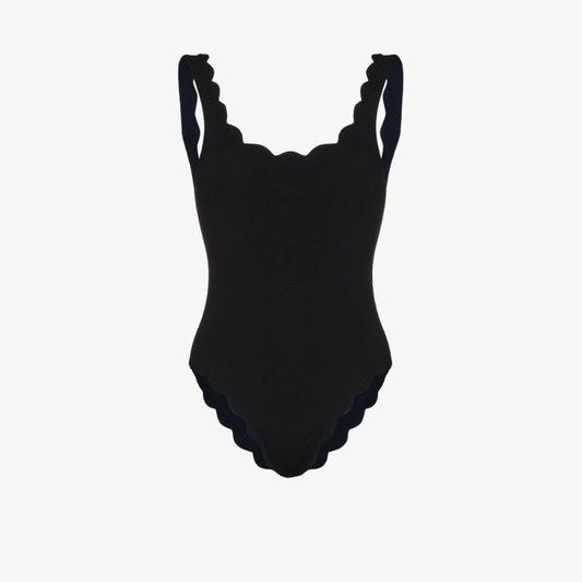 Palm Springs Scalloped Swimsuit