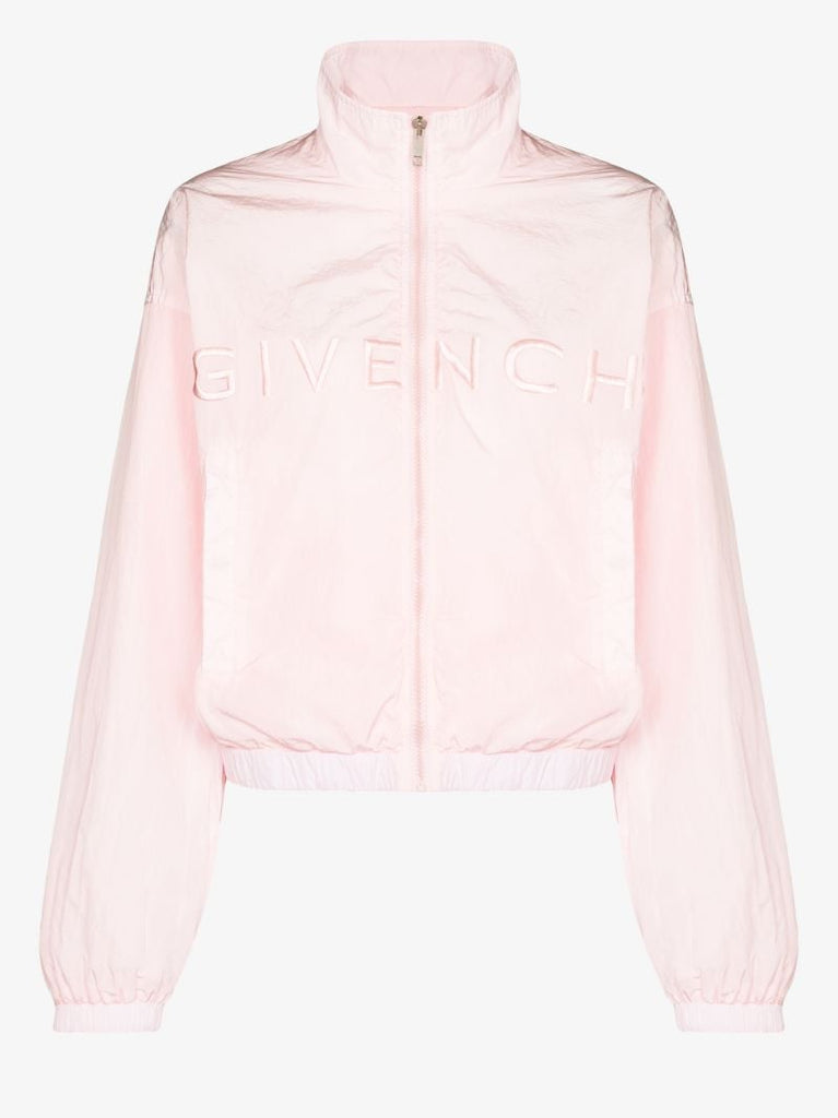 Logo Embroidered Shell Track Jacket
