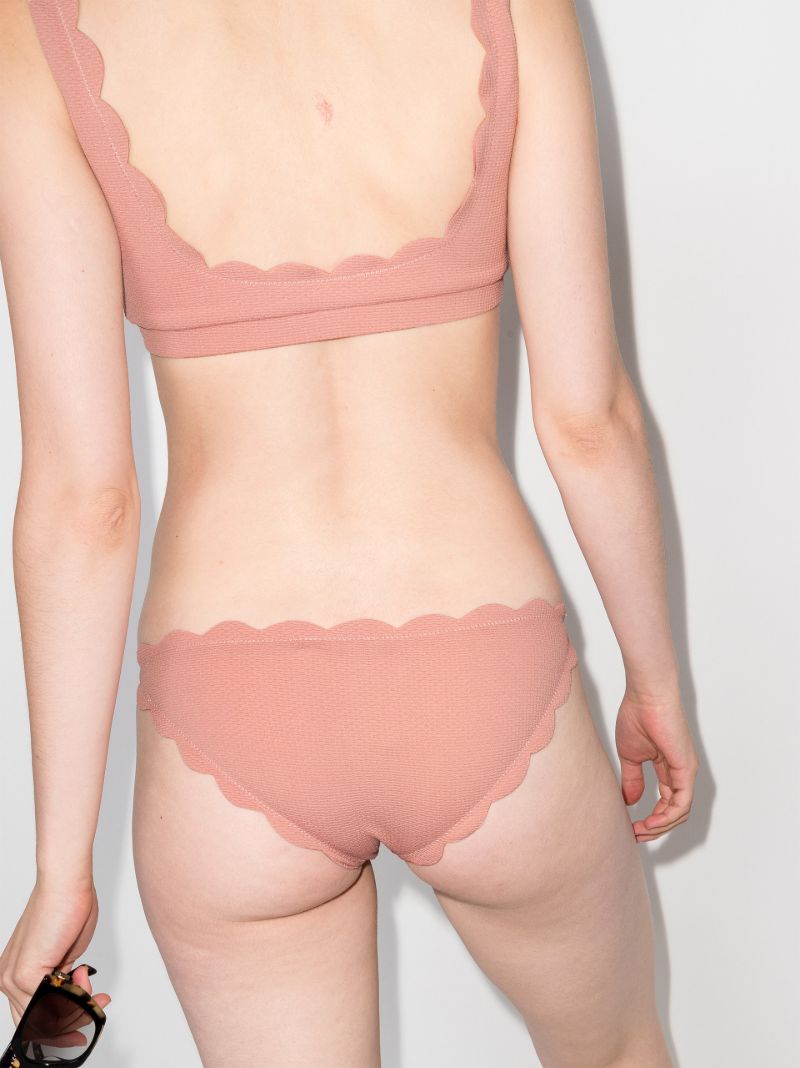 Clean Antibes Bikini Scalloped Bottoms