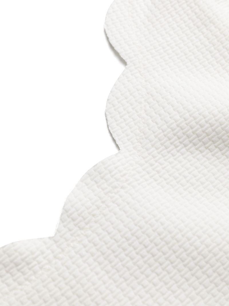 White Marysia Scalloped Swimsuit
