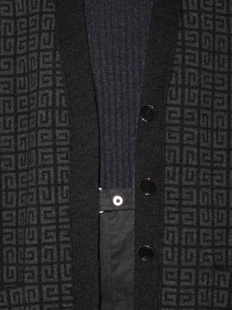 4g Logo Cashmere Cardigan