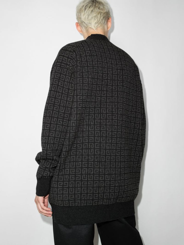 4g Logo Cashmere Cardigan