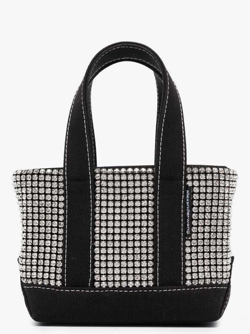 Black Cruiser Crystal Mini Tote Bag