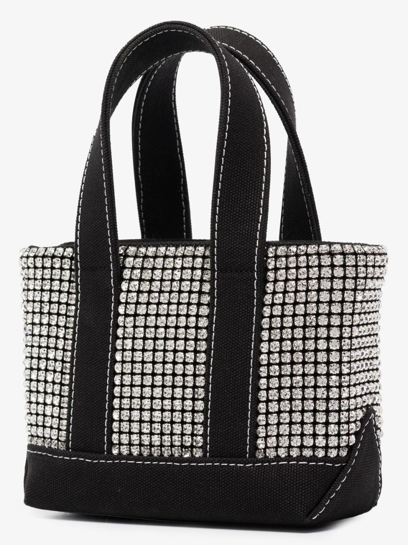 Black Cruiser Crystal Mini Tote Bag