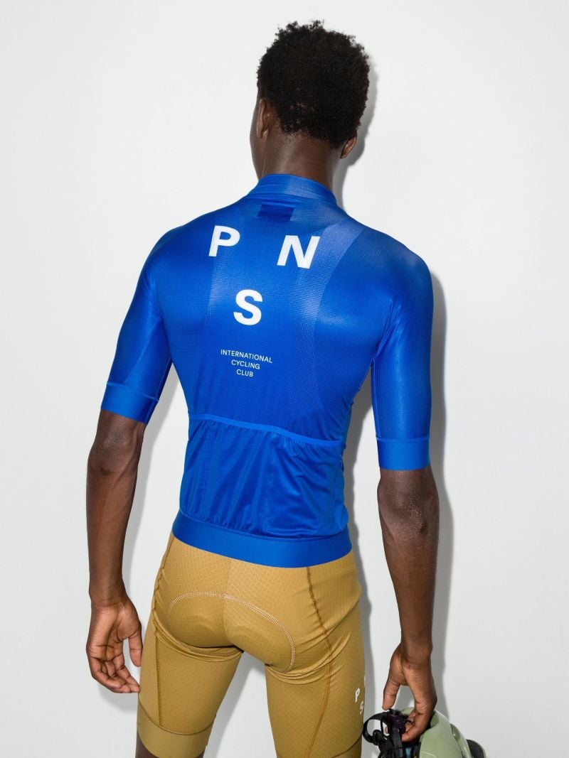 Blue Mechanism Cycling Jersey