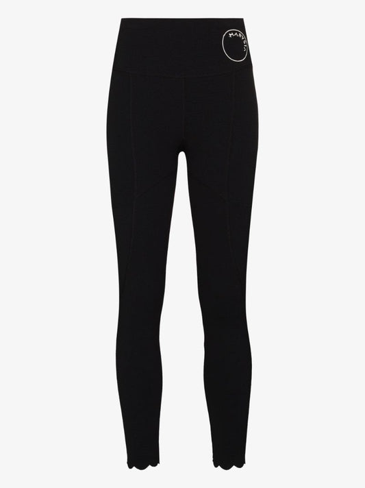 Noami Scallop Trim Leggings