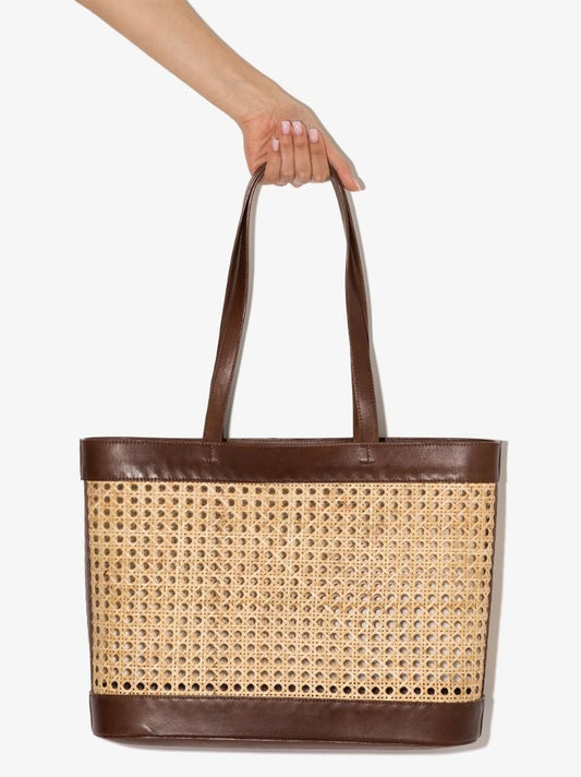 Neutral Harper Large Tote Bag