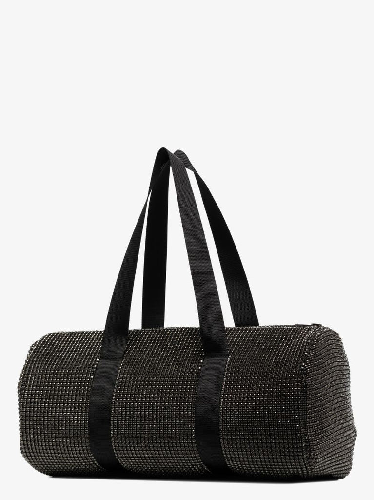 Black Cruiser Rhinestone Duffle Bag