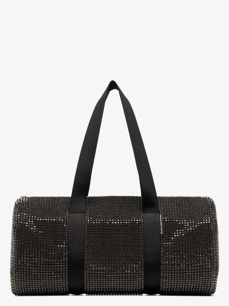 Black Cruiser Rhinestone Duffle Bag