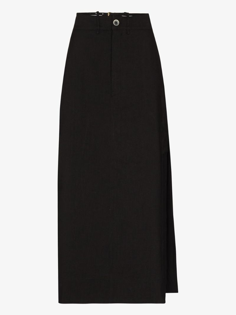 Terraio Button Waist Skirt